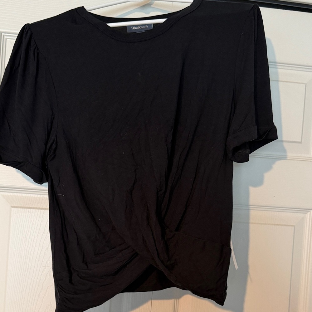 Modcloth Classic Black Tee